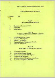 Disaster Management Act, 2015 (Act no. 7 of 2015)