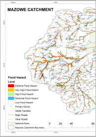 Flood Risk - Mzingwane Catchment 